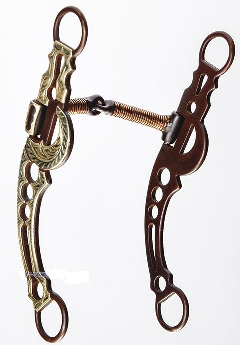 WESTERN IMPORTS® Half Moon Shank Snaffle