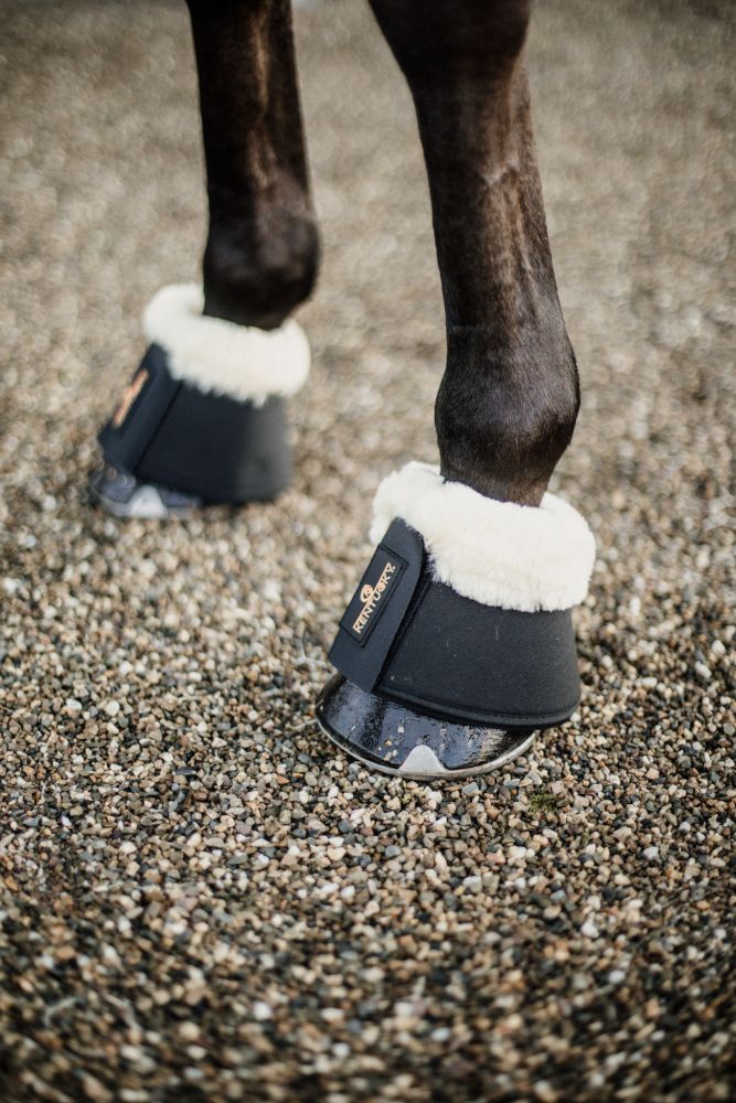 KENTUCKY® HORSEWEAR Hufglocken Solimbra mit Schaffell
