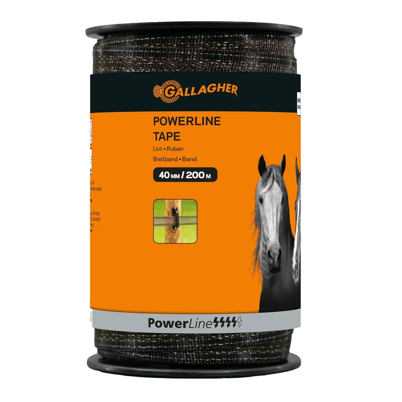 GALLAGHER PowerLine-Breitband 40 mm, terra (200 m)