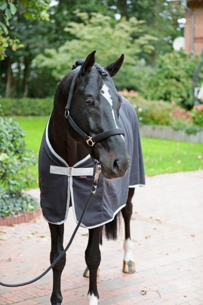 KERBL RugBe Fleecedecke Economic, schwarz