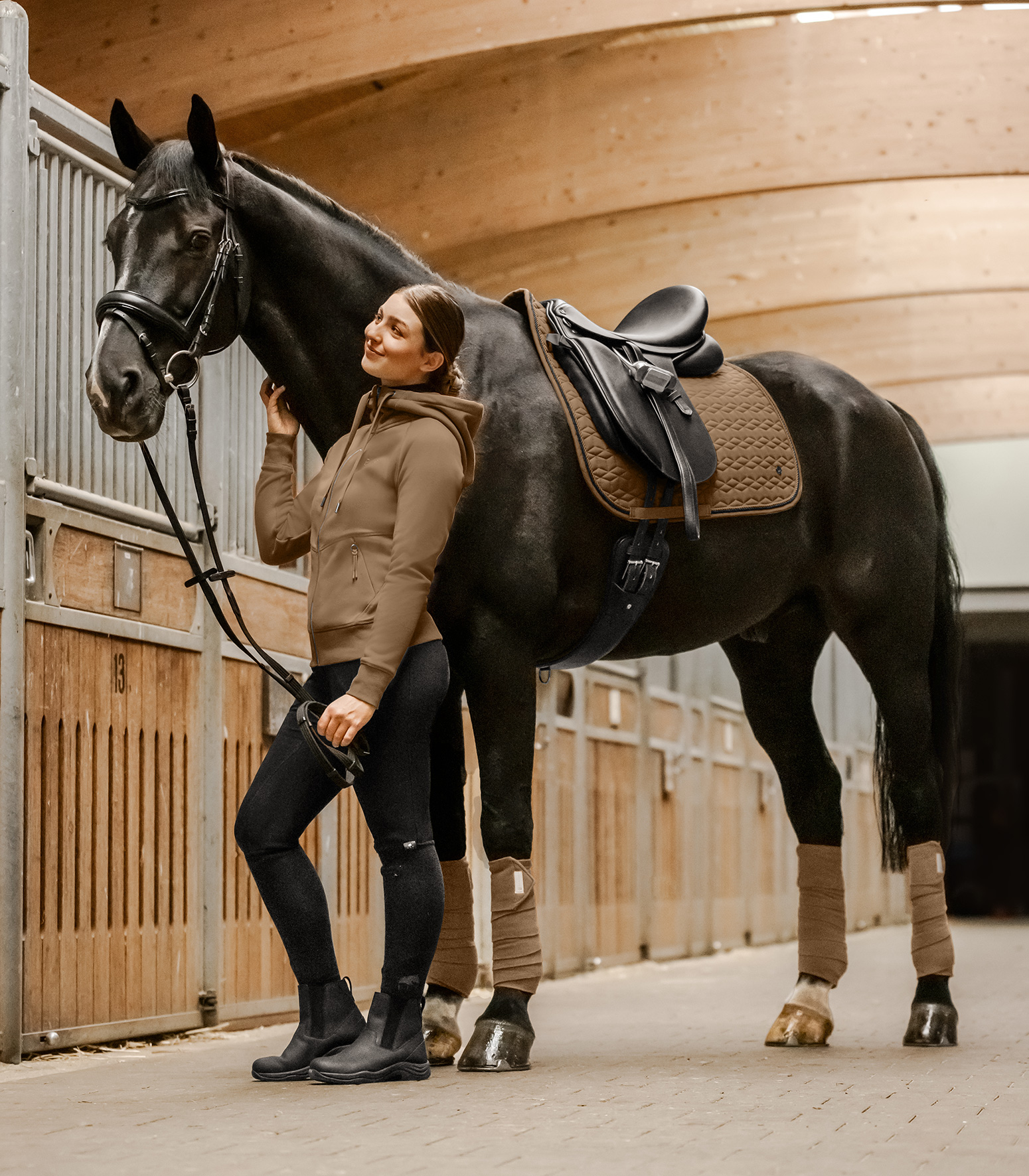 WALDHAUSEN Schabracke Philadelphia Dressur, cappuccino