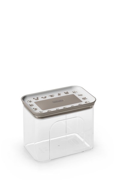 KERBL Snackbox, transparent/braun