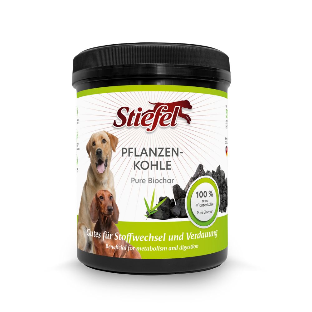 STIEFEL PFLANZENKOHLE für Hunde