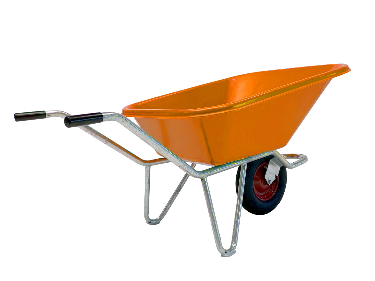 GROWI® Compactkarre PE 1-rädig, 215 L orange