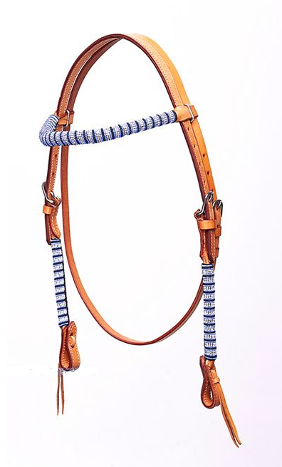 WESTERN IMPORTS® SKYBLUE FANCY GLITTER HEADSTALL