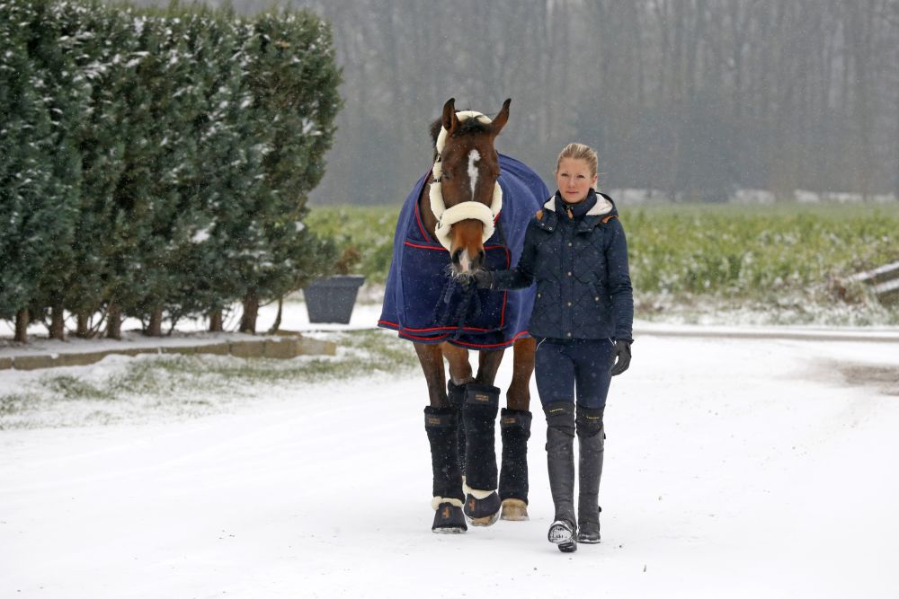 KENTUCKY® HORSEWEAR Hufglocken Solimbra mit Schaffell
