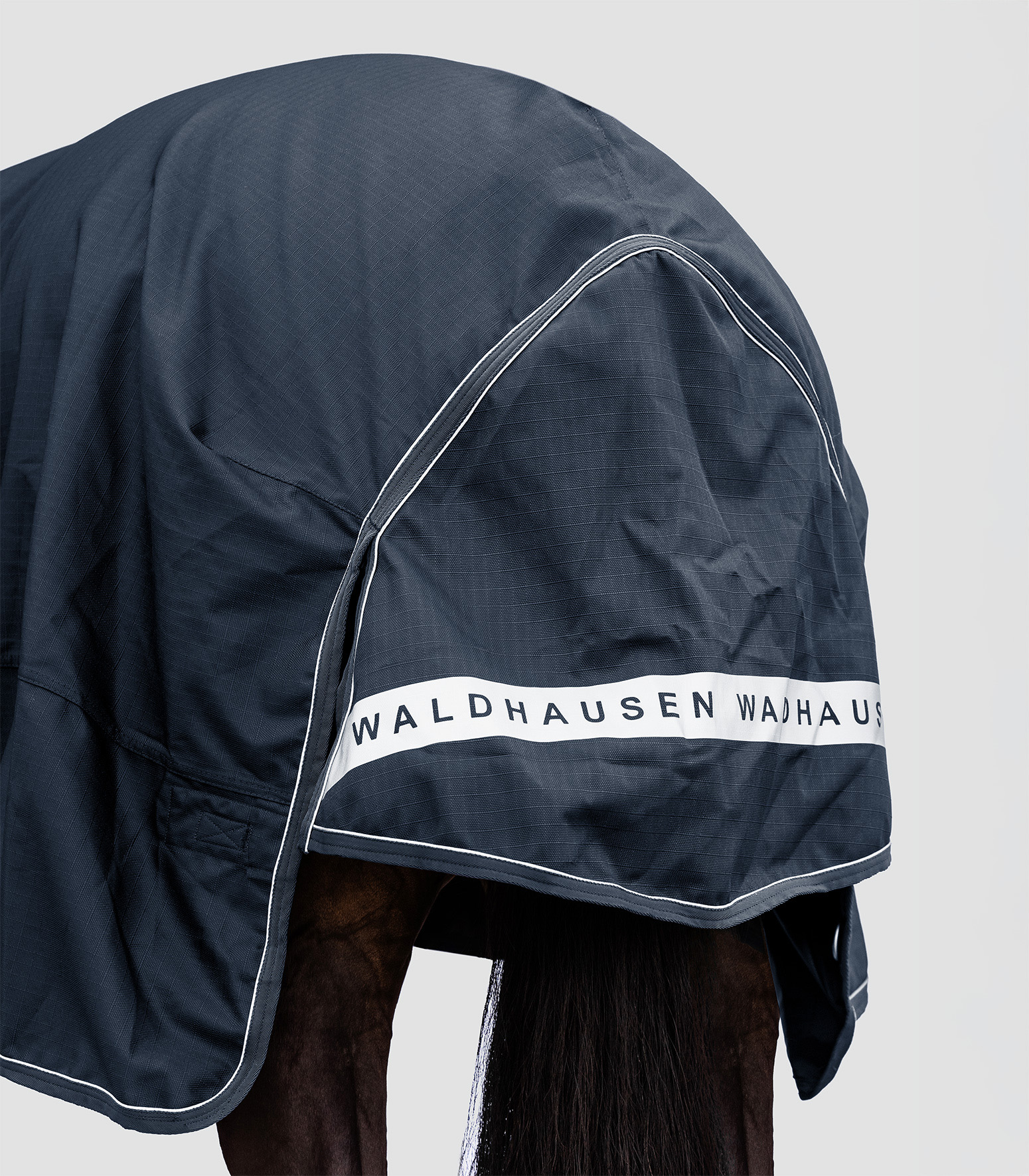 WALDHAUSEN SCANDIC Outdoordecke, High Neck, 100 g, nachtblau
