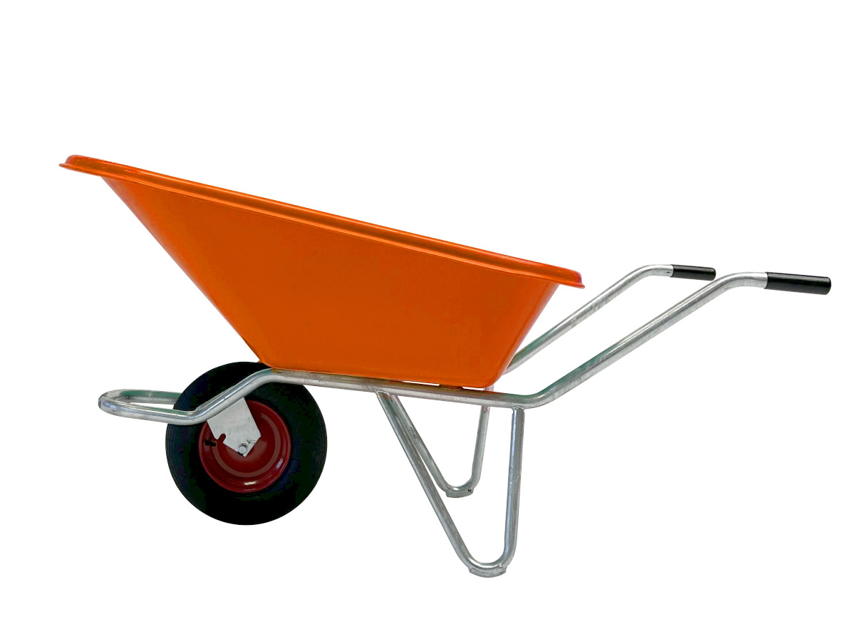 GROWI® Compactkarre PE 1-rädig, 215 L orange