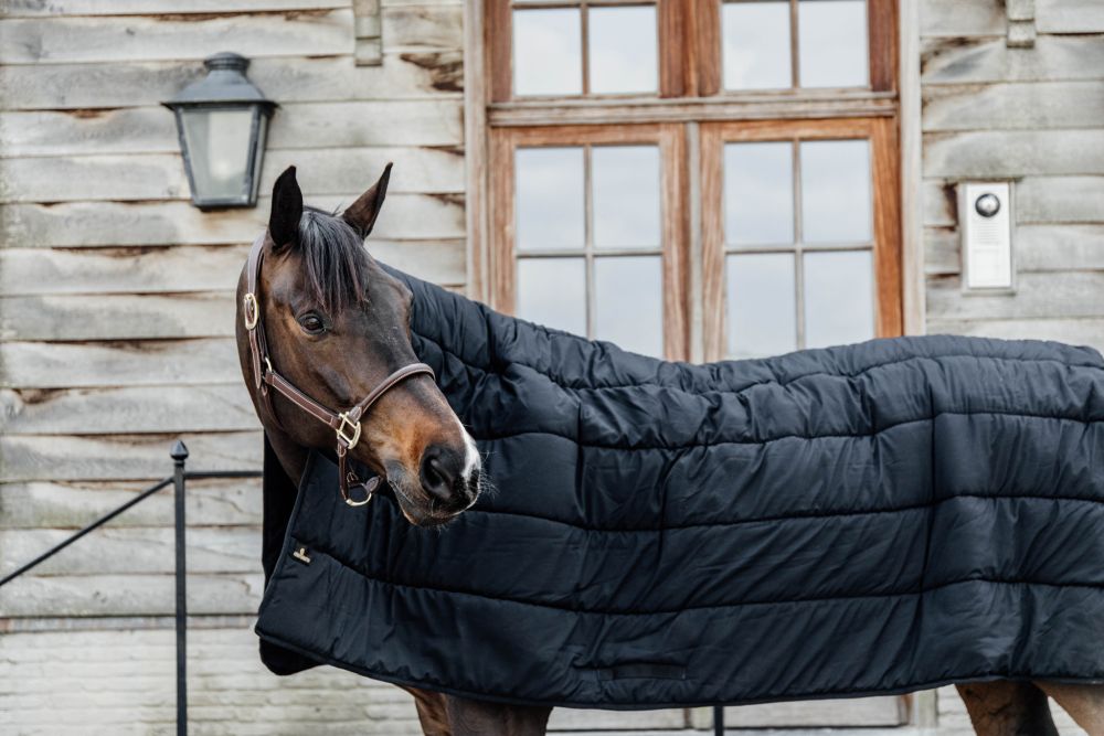 KENTUCKY® HORSEWEAR Daunendecke 300 g, schwarz