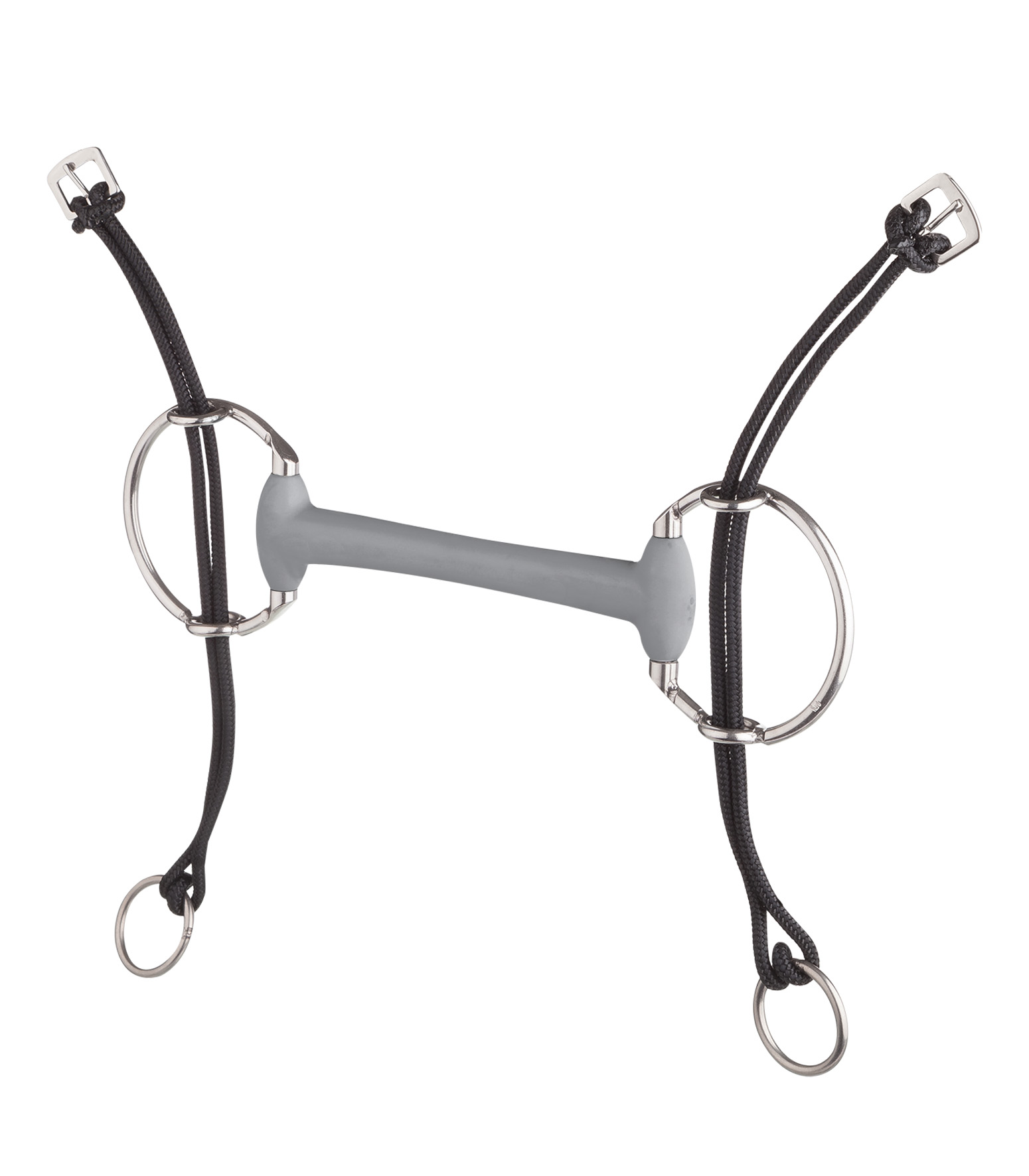 BERIS Aufziehtrense mit Olivenkopfstange, 14 cm
