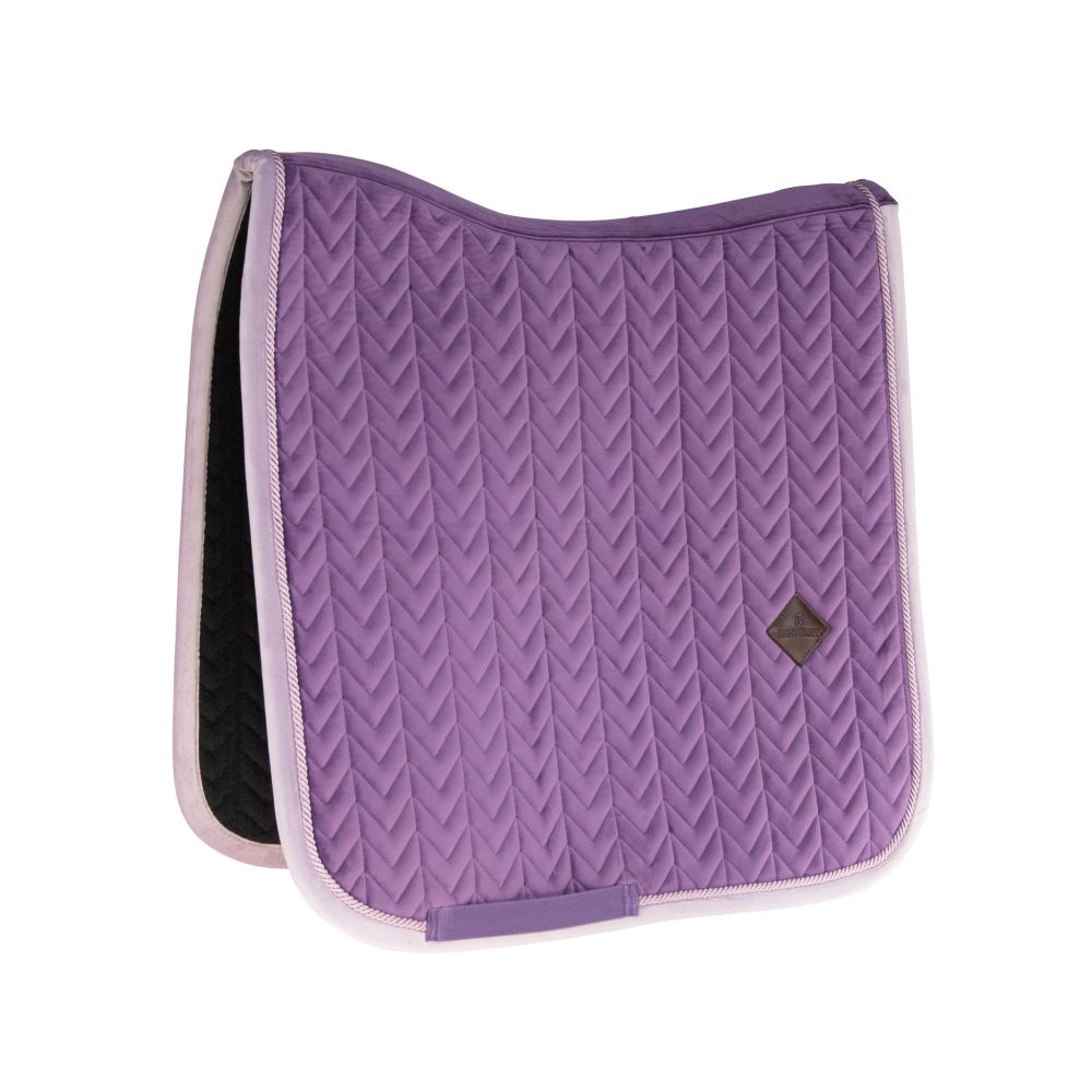 KENTUCKY® HORSEWEAR Schabracke Velvet Contrast Dressur, königlich-vilolett