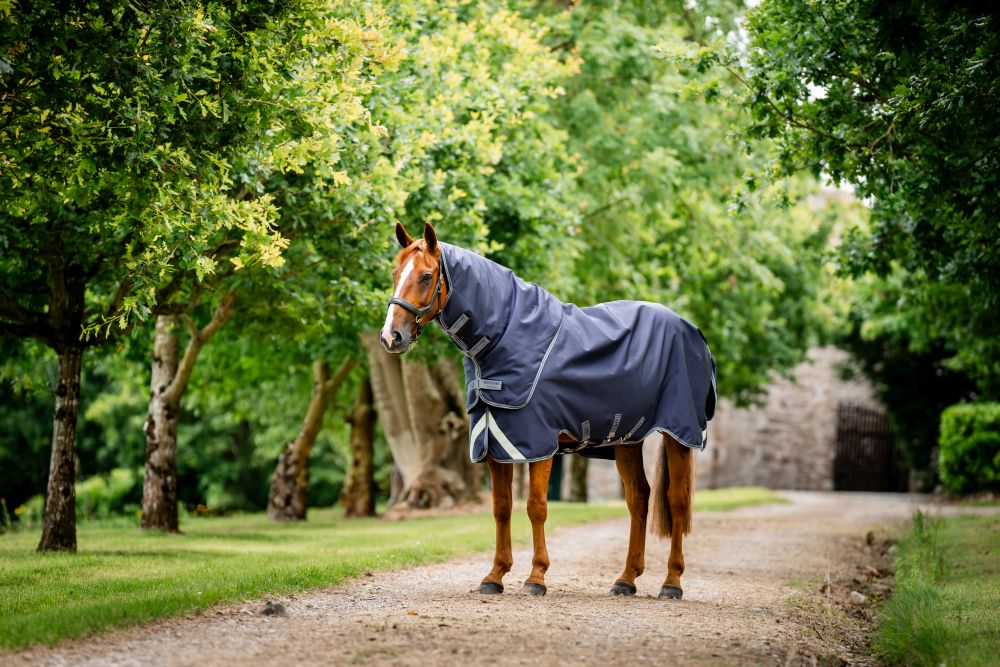 HORSEWARE® Rambo® Duo Force 2.0, 100 g (+ 100 g & 300 g Liner), navy/thunderstorm