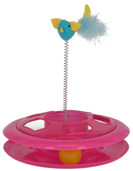 KERBL Speedy Wheel Katzenspiel- zeug ø 26 cm, pink