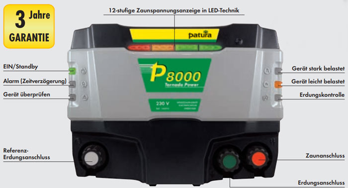 PATURA P8000 Tornado Power - 230V