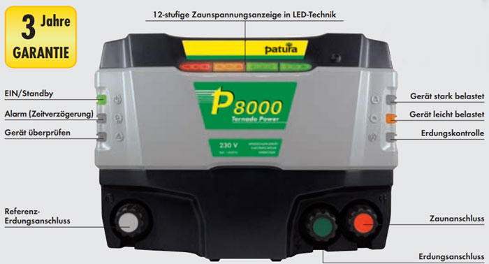 PATURA P8000 Tornado Power, 230V