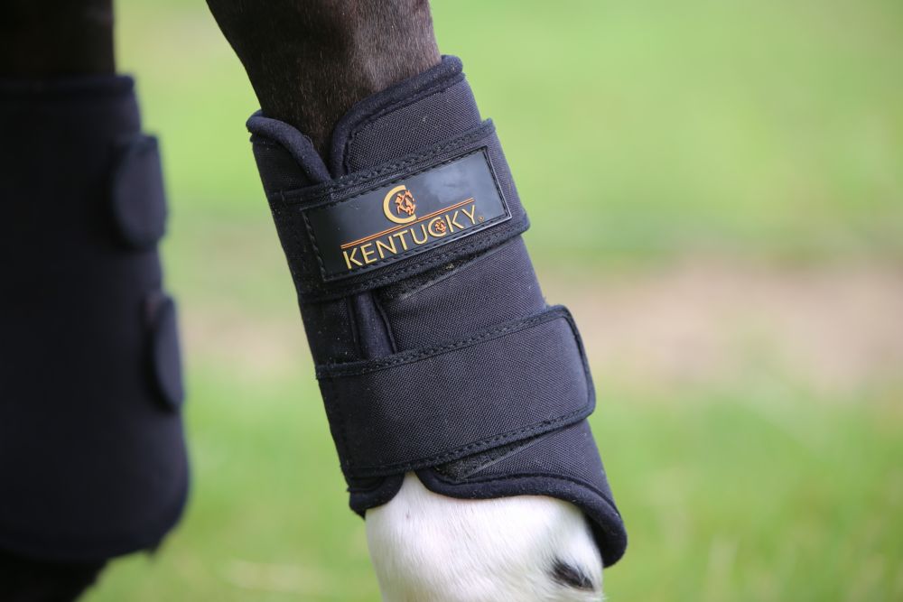 KENTUCKY® HORSEWEAR Arbeitsgamasche 3D Spacer vorne, schwarz