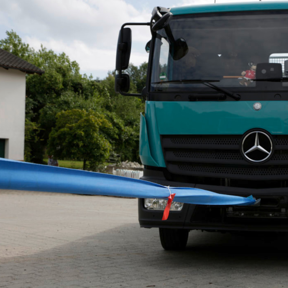 Abschleppschlinge blau Bruchlast 56.000 kg