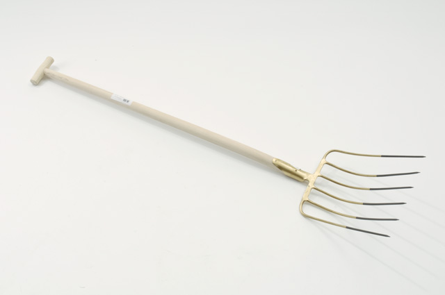 GROWI® Strohgabel, 6 Zinken mit T-Stiel
