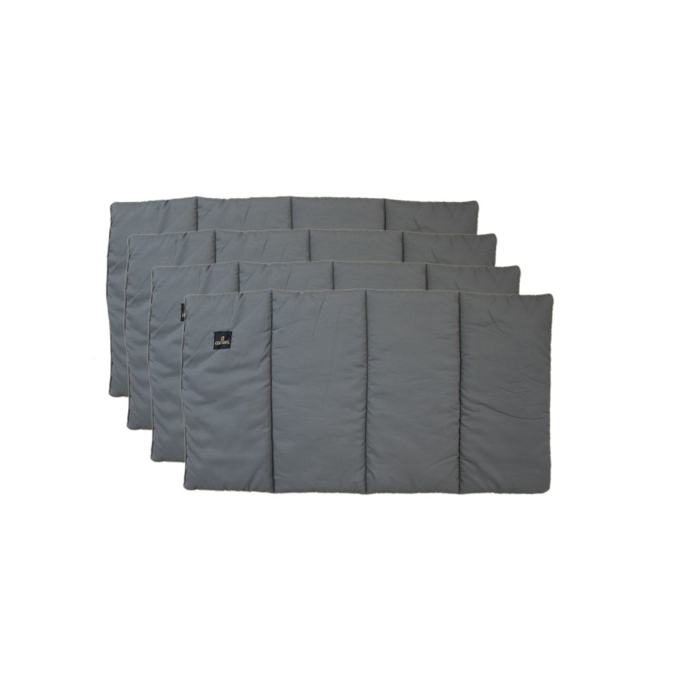 KENTUCKY® HORSEWEAR Stall-Bandagen Unterlagen, 4er-Set, grau