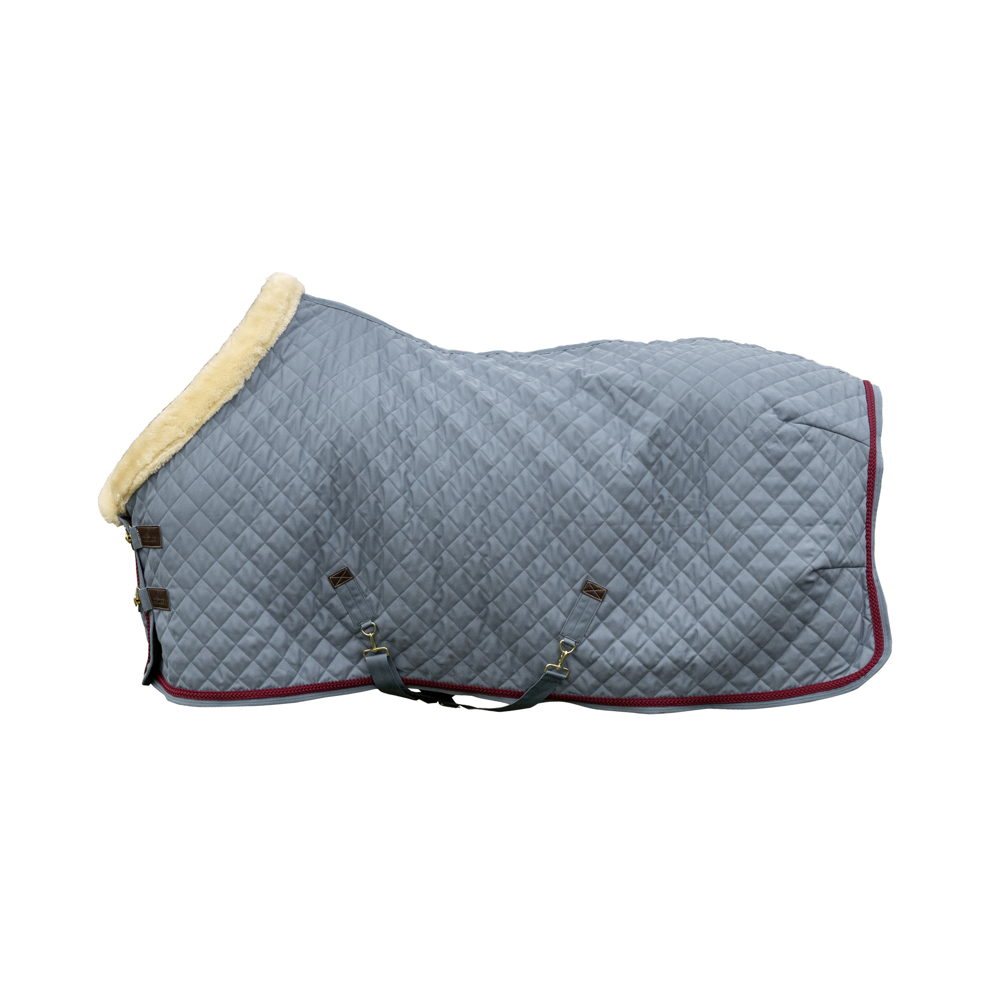 KENTUCKY® HORSEWEAR Turnierdecke mit geflochtener Kordel, jeansblau