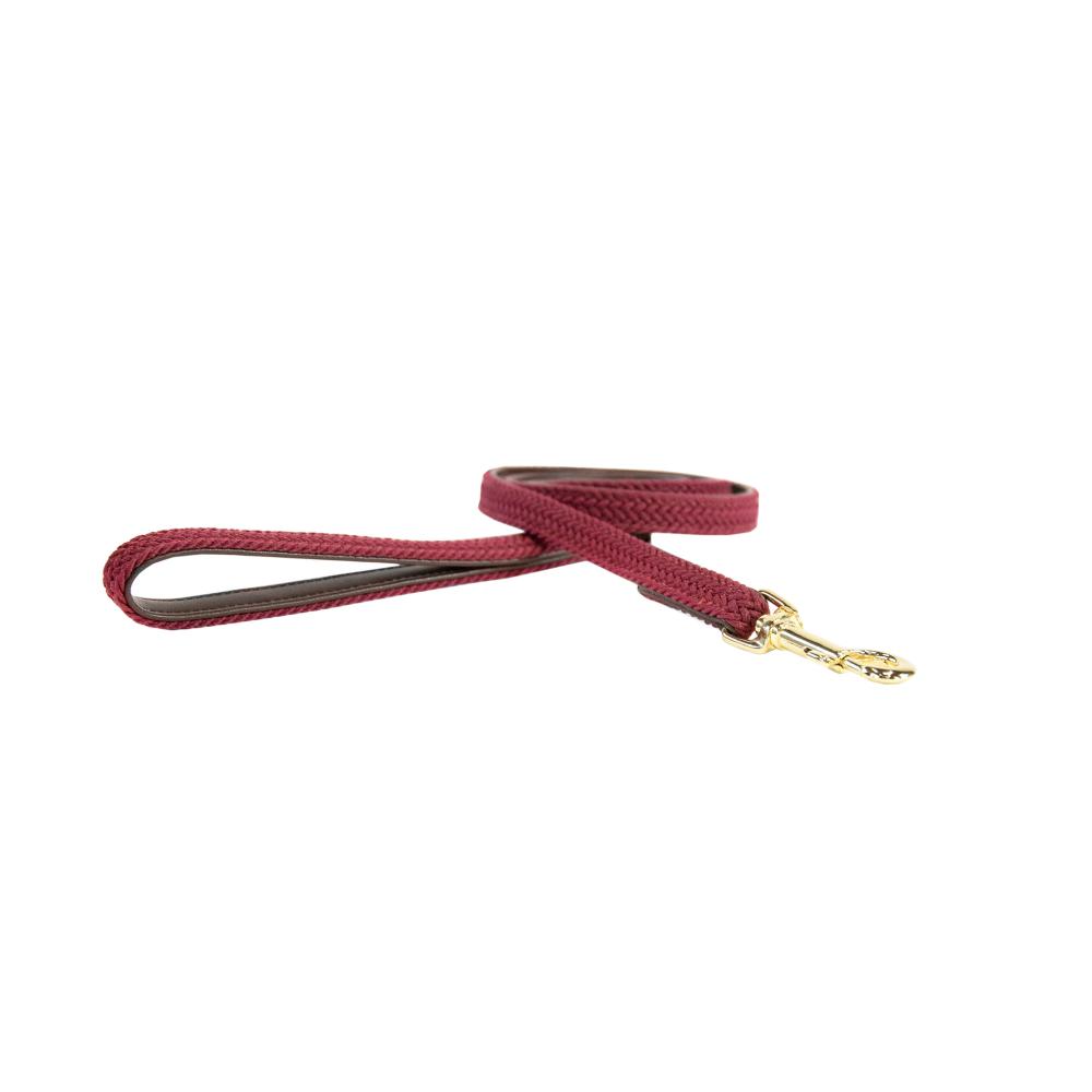 KENTUCKY® DOGWEAR Hundeleine geflochtenes Nylon 120 cm, bordeaux