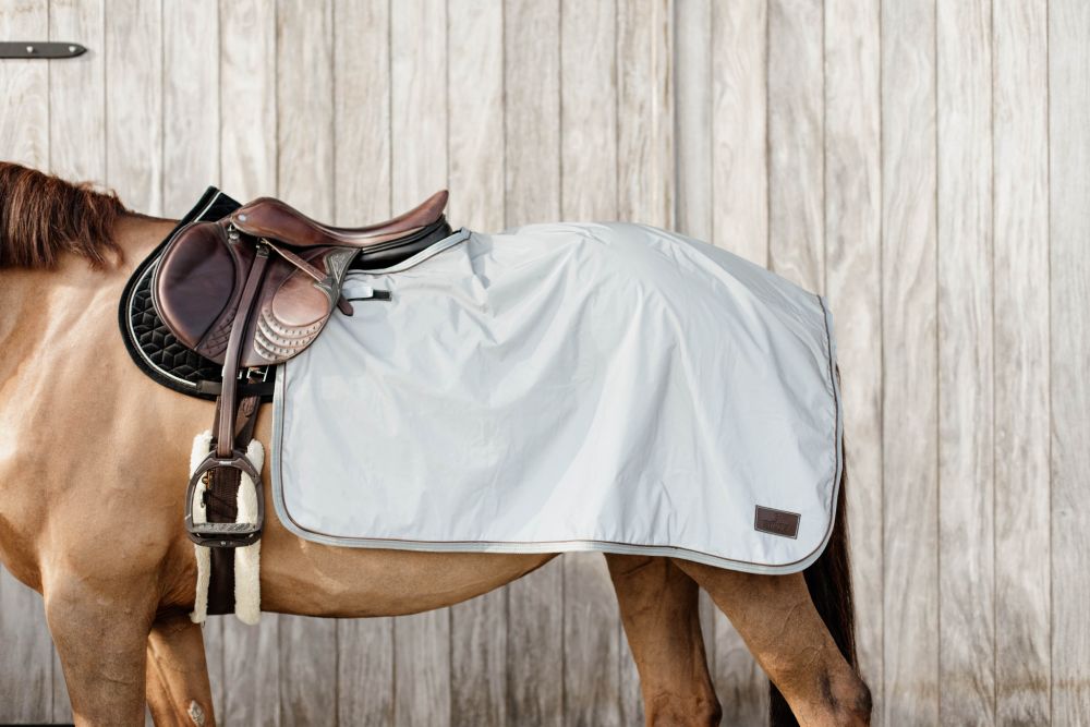 KENTUCKY® HORSEWEAR Ausreitdecke Quadrat, reflektierend 