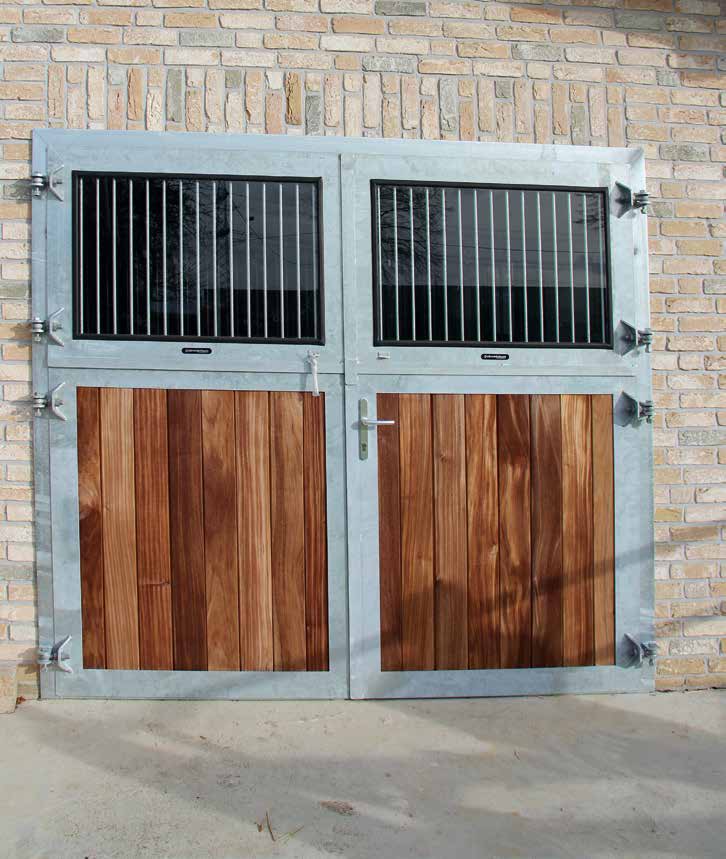GROWI® Stalltor mit Drehfenster