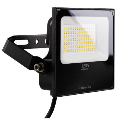 SHADA Flutlicht-LED 30W 5400lm 4000K – Lumileds LED - schwarz