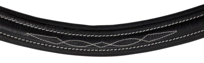 KERBL Trensenzaum Classic Leder, schwarz