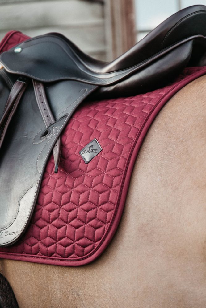 KENTUCKY® HORSEWEAR Schabracke Classic Dressur, bordeaux