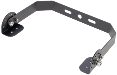 KERBL Montagebügel für Decken- und Wandmontage für LED-Leuchte HiLED Premium Farmer Schwarzer Montagebügel aus Metall für LED-Leuchten zur Decken- und Wandmontage mit verstellbaren Gelenken.