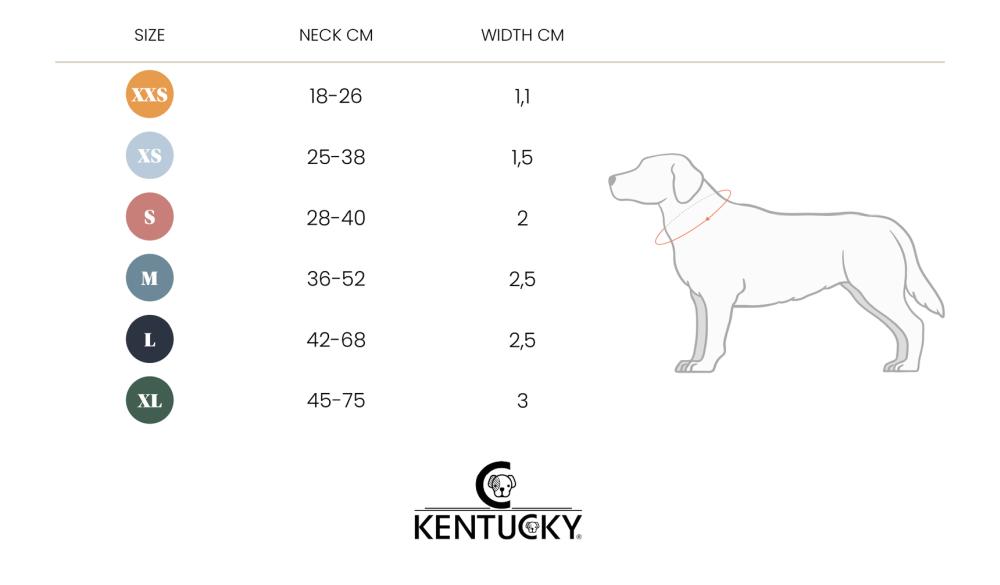 KENTUCKY® DOGWEAR Hundehalsband aus Wolle, altrosa