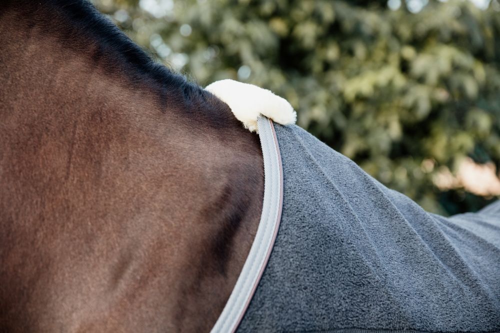 KENTUCKY® HORSEWEAR Abschwitzdecke Heavy Fleece, grau