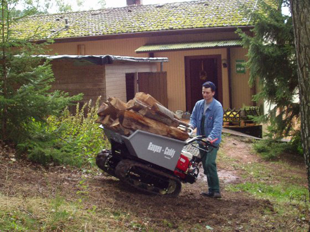 Motorschubkarre Raupen Dumper, 550 kg
