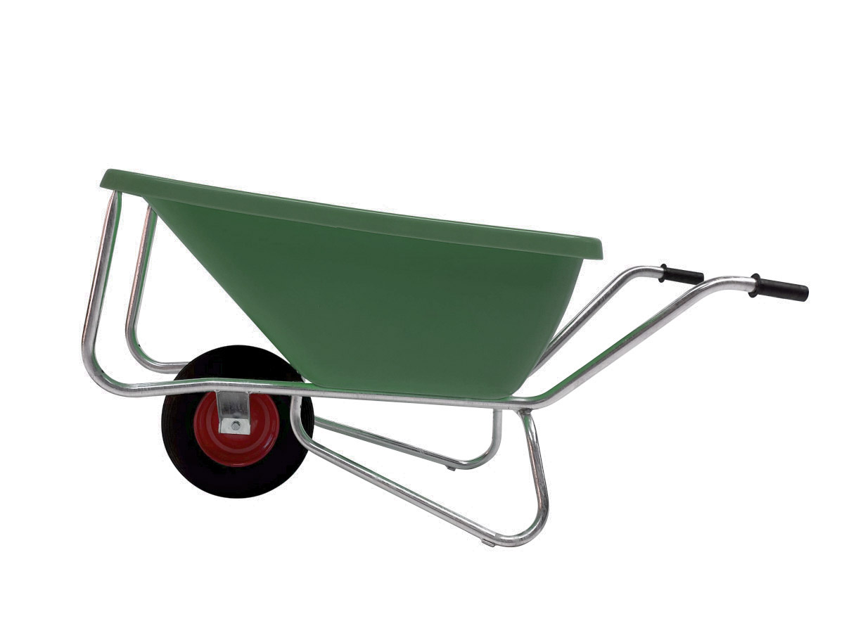 GROWI® Compactkarre Big Ben 1-rädrig 180 l in grün