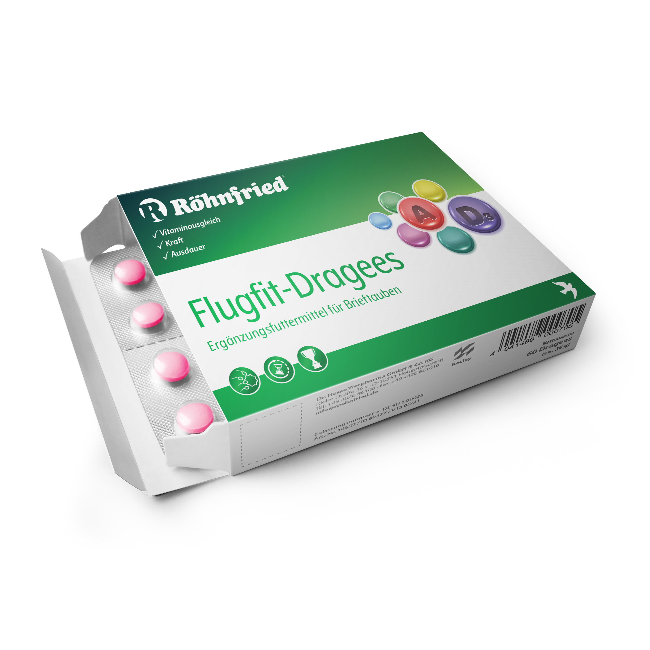 RÖHNFRIED® Flugfit-Dragees