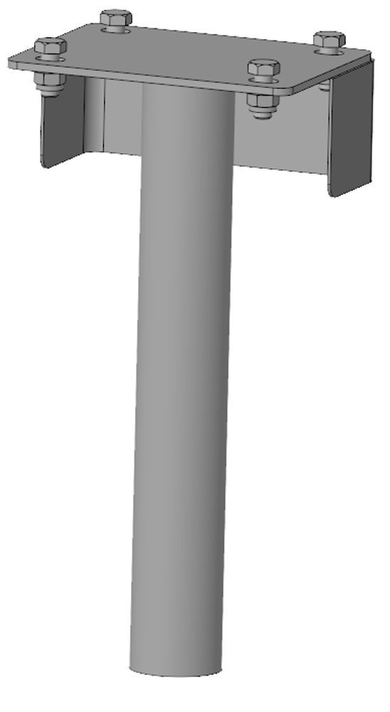PATURA Einschubpfosten für Kälberbox