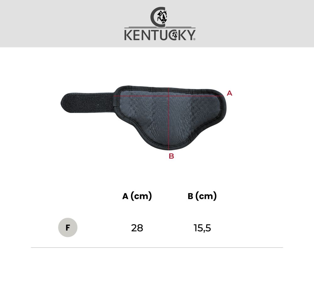 KENTUCKY® HORSEWEAR Arbeitsgamasche 3D Spacer hinten, braun