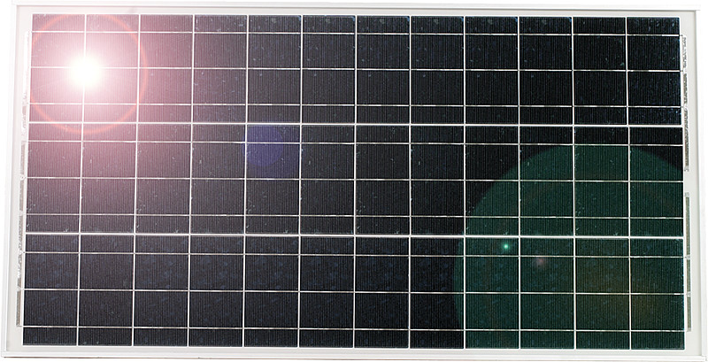 Solarmodul 65 W für Weidezaungerät