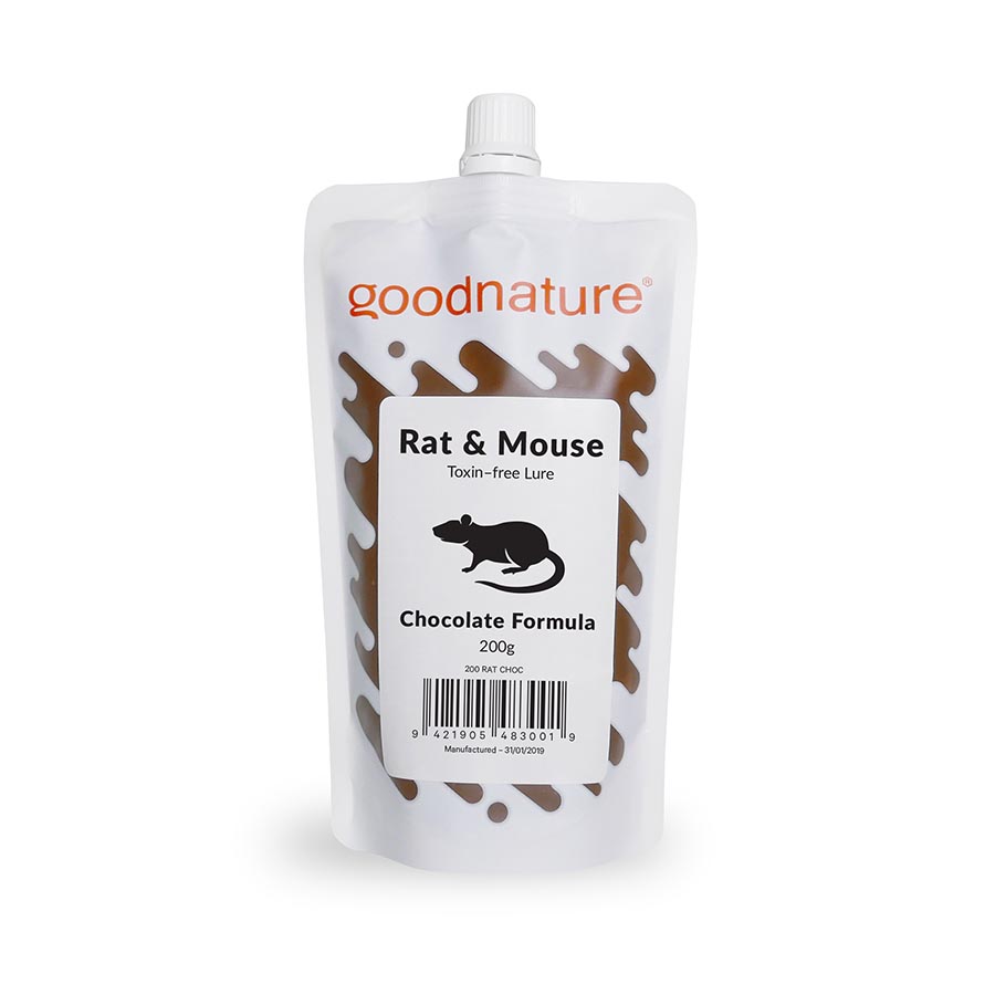 GOODNATURE® Ratten und Mäuse Lockstoff Schokoladenbeutel 10 x 200 g