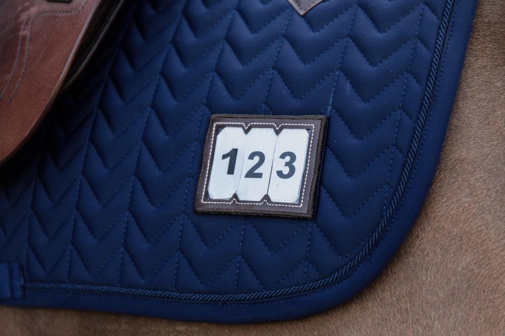 KENTUCKY® HORSEWEAR Schabracke Fishbone Competition Springen, marine