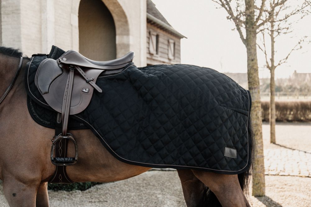 KENTUCKY® HORSEWEAR Ausreitdecke 160 g, schwarz