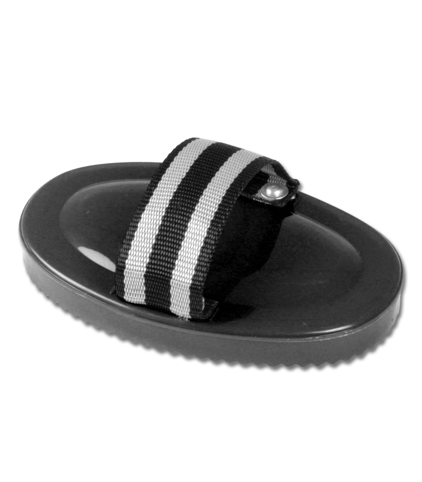 WALDHAUSEN Hartplastik-Striegel, schwarz