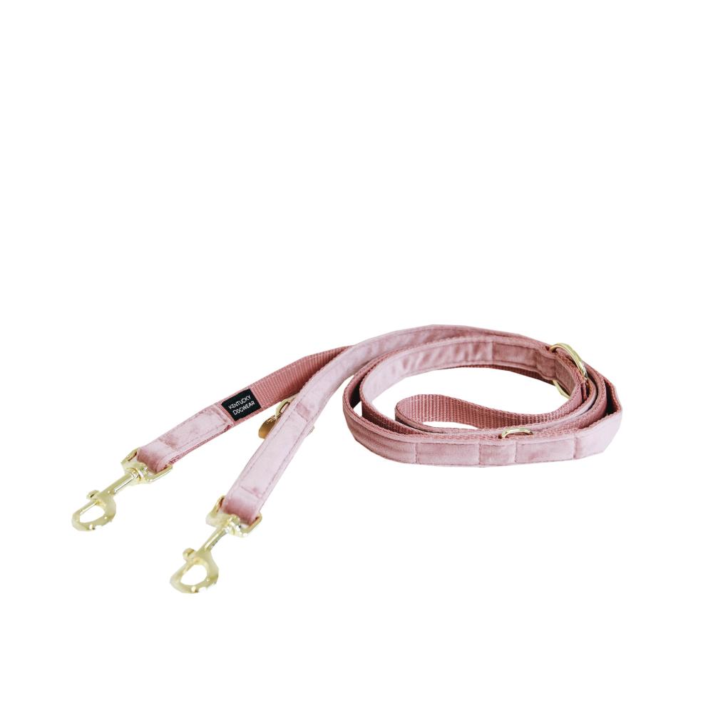 KENTUCKY® DOGWEAR Hundeleine Samt 200 cm, altrosa