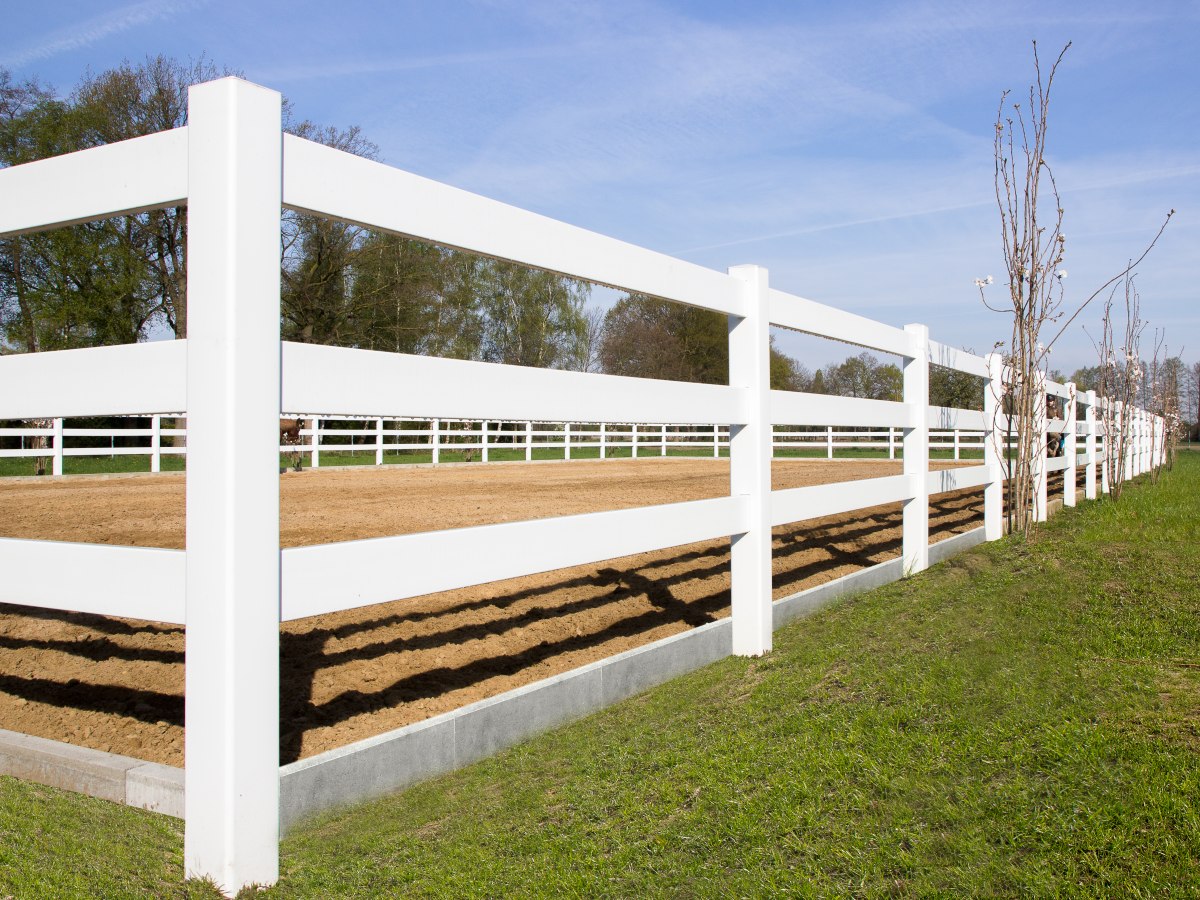GROWI® Reitplatz-Einzäunung Ranch S 3, 20 m x 60 m