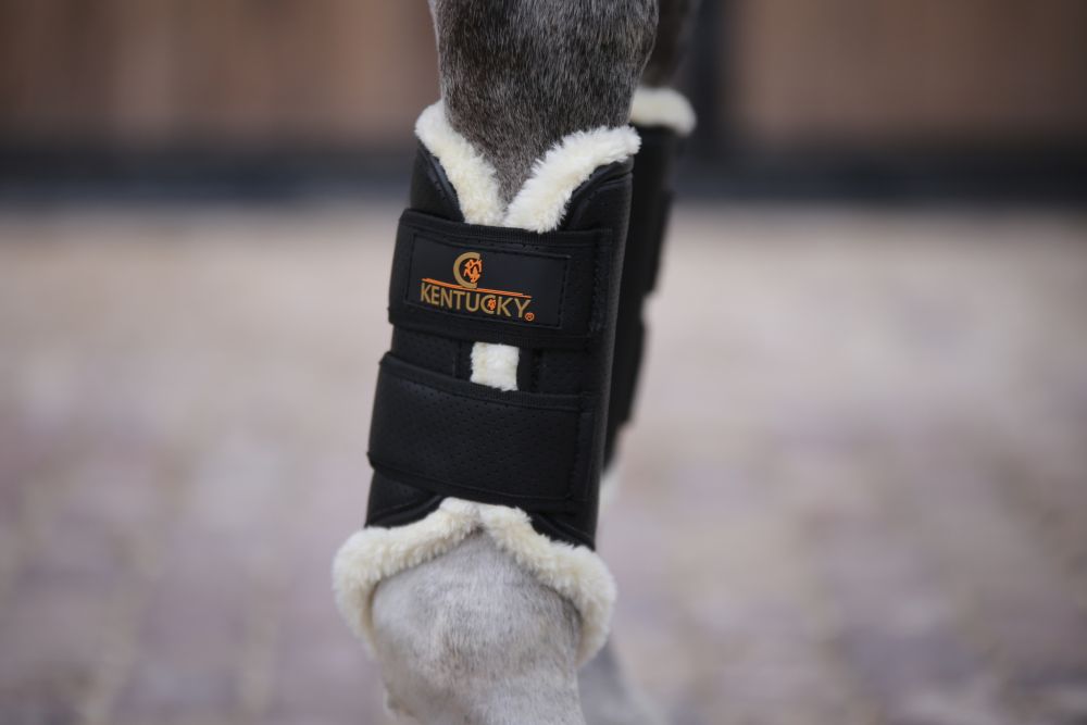 KENTUCKY® HORSEWEAR Gamasche Solimbra vorne, schwarz
