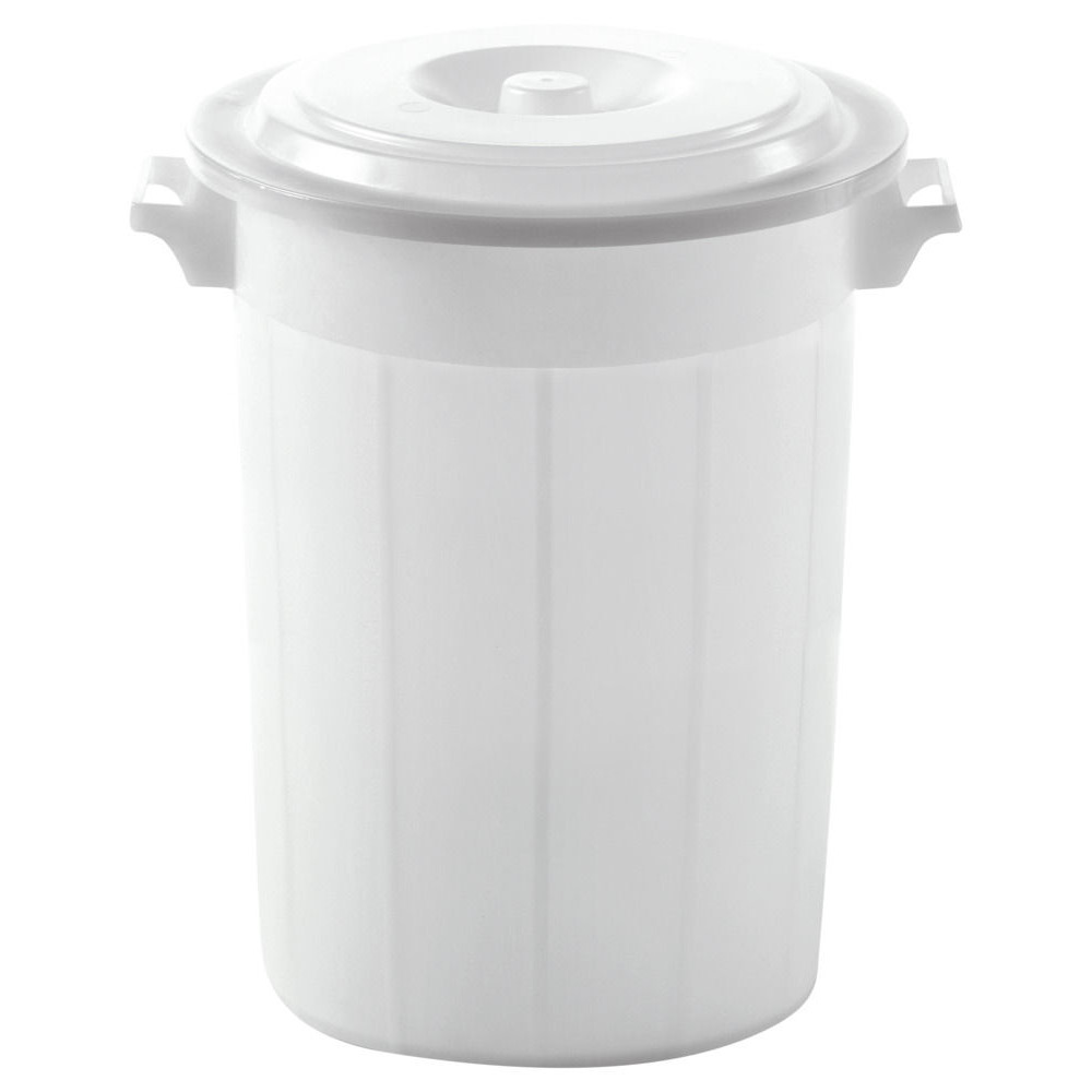 KERBL Futtertonne 70 l, weiß