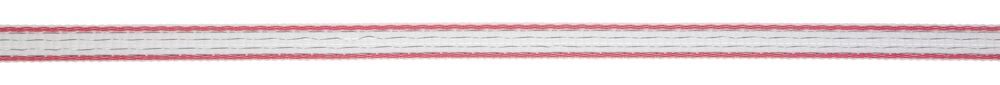 AKO TopLine Plus Weidezaunband weiß/rot, Breite 10 mm