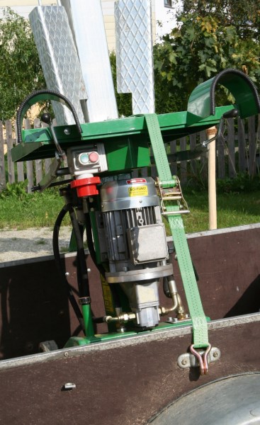 KERBL Ratschenzurrgurt mit Spitzhaken, 2-teilig, grün
