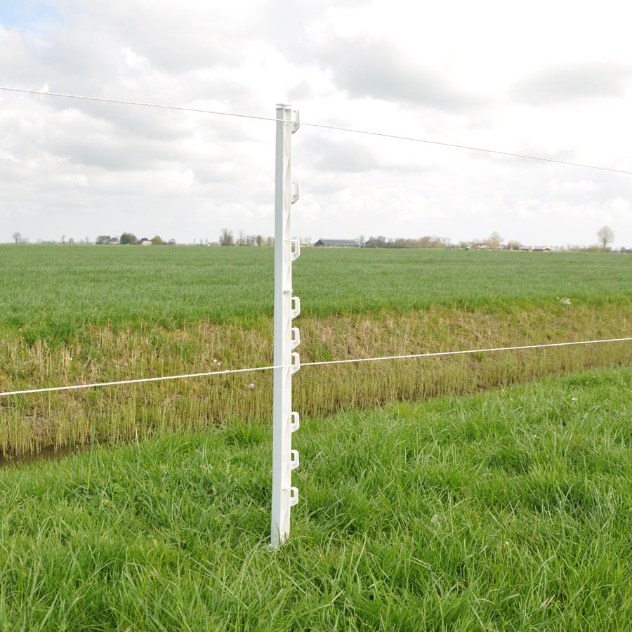 GALLAGHER Duopack Vario Pfahl 1,00 m, weiß (2 x 10)